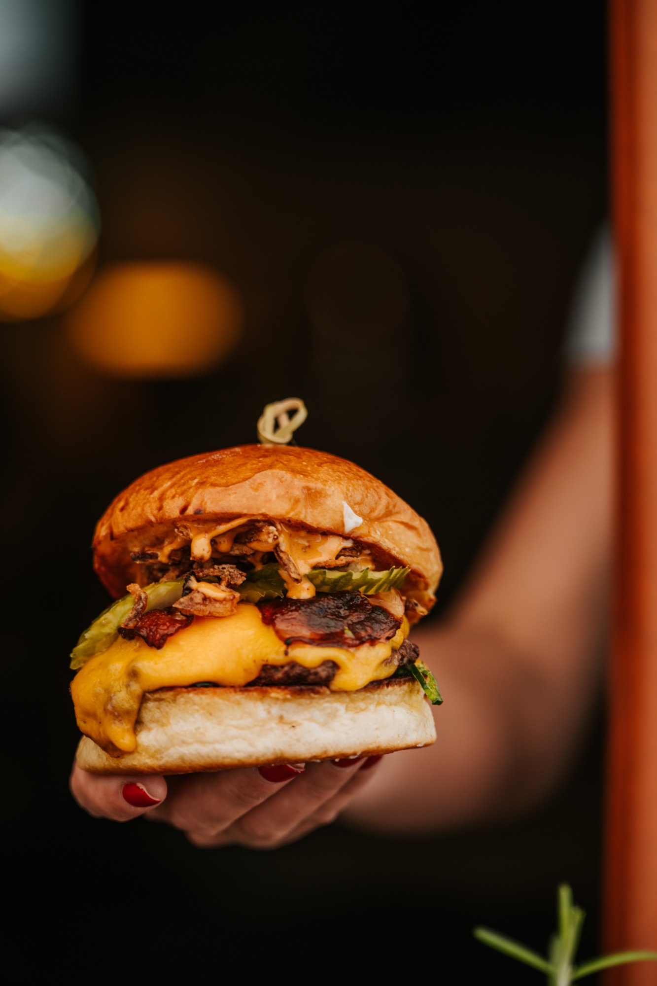 Smash burger Beerstrica s roztopeným syrom
